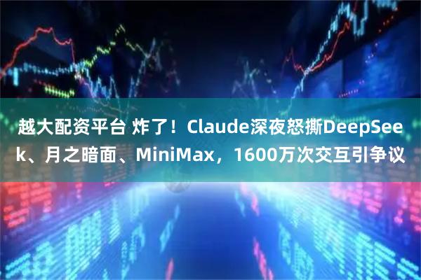 越大配资平台 炸了！Claude深夜怒撕DeepSeek、月之暗面、MiniMax，1600万次交互引争议